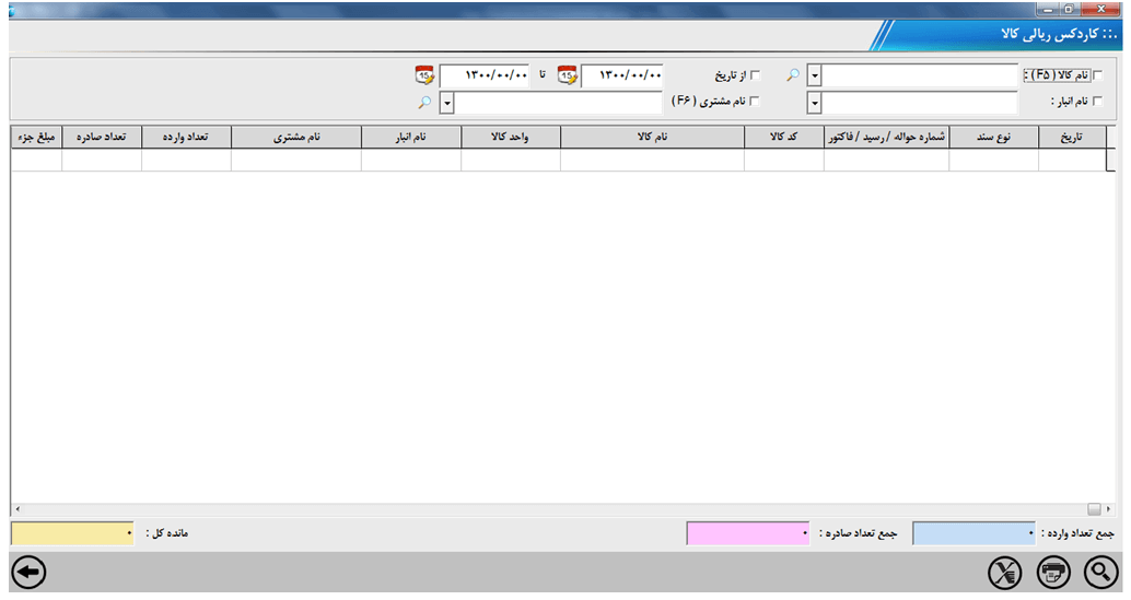 کاردکس ریالی کالا